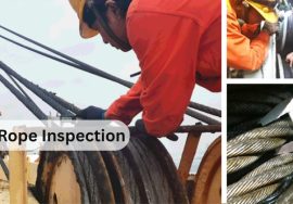 Wire rope inspection marine